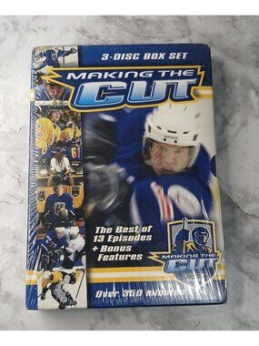 Making the Cut, NHL, Scotty Bowman Mike Keenan, New 3-Disc Box Set, 13 Episodes